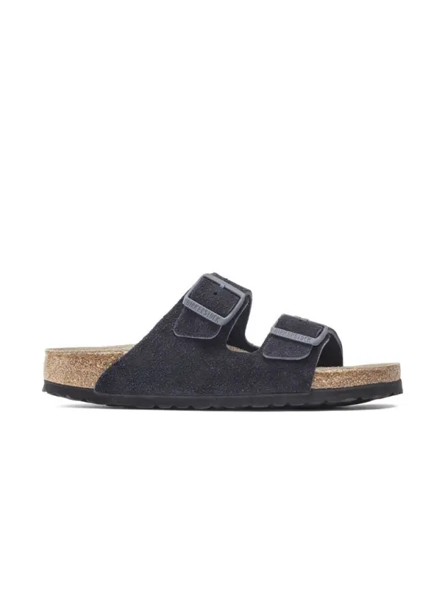 Birkenstock Πέδιλα Unisex δέρμα suede Μπλέ BIR/ARIZONA SOFT 1020716 MIDNIGH 3