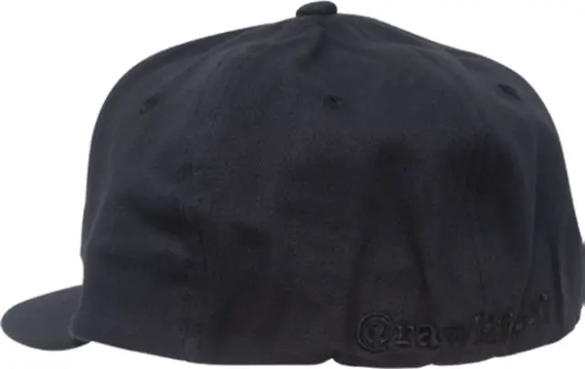 RAW Hat Καπέλο All Black με Poker - One Size 2