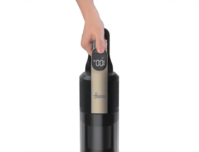 Επαναφορτιζόμενη Ηλεκτρική Σκούπα Stick 2 σε 1 Hoover HF310P 011 με ισχύ 400W και χωρητικότητα κάδου 0.7L - Gold 39401114 3