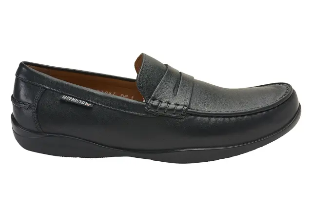 Mephisto Μοκασίνια-Loafers Ανδρικό δέρμα Μαύρο MEP/IGOR BLACK - 41 3