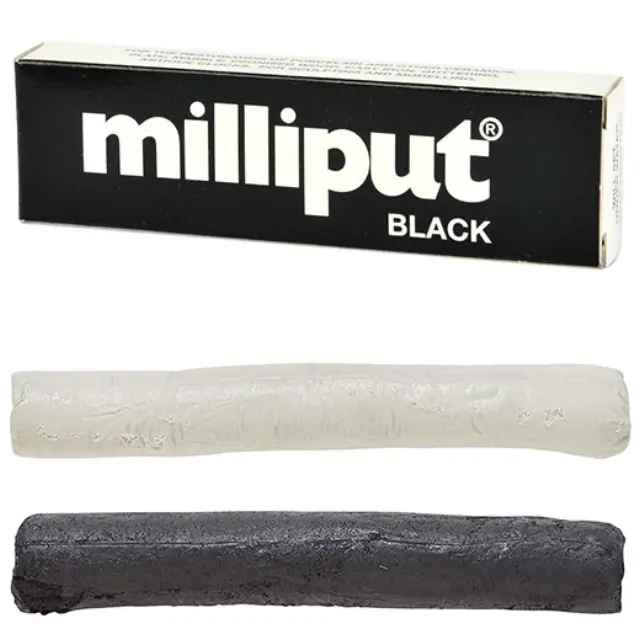 Εποξικός Στόκος Milliput Black 113.4gr
