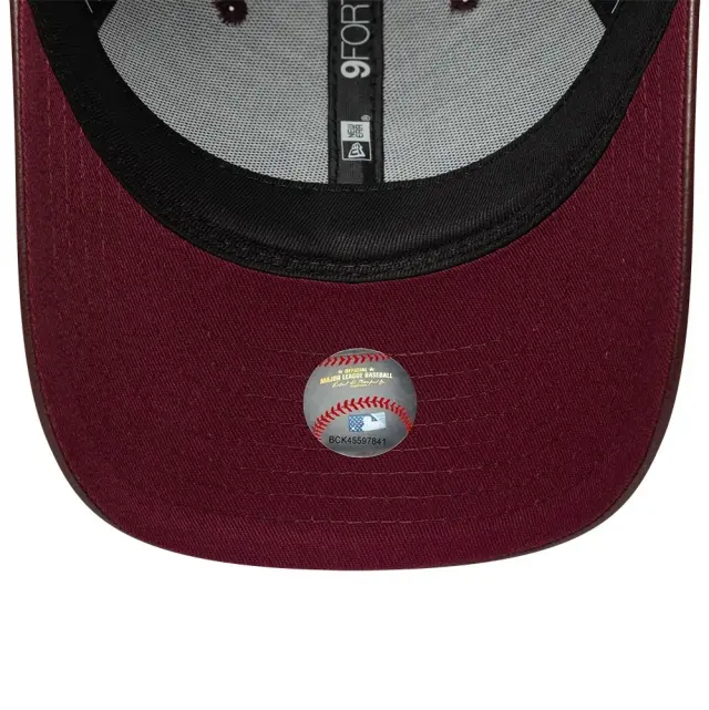 New Era Cap Dark Red Diamante Pu 60915834 - One Size 2