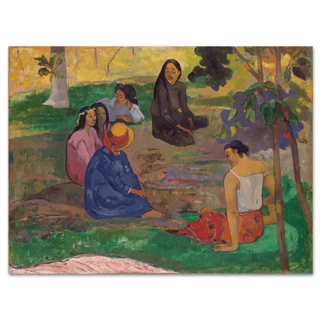 Καμβάς Paul Gauguin - Parau Parau (Λέξεις,λέξεις) - 127Χ174