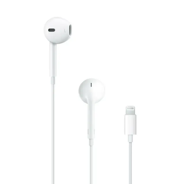Pop up Window Earbuds Handsfree με Βύσμα Lightning Λευκό 3