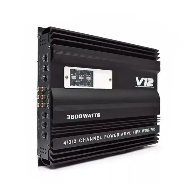 Ενισχυτής αυτοκινήτου 4 καναλιών WDK-V705 – Amplificateur 4567 2