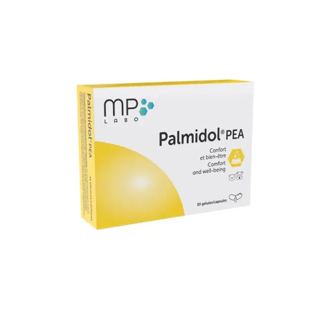 MP Labo Palmidol PEA Συμπλήρωμα για Ευεξία και Φυσική Άμυνα Σκύλων και Γατών 30 Ταμπλέτες