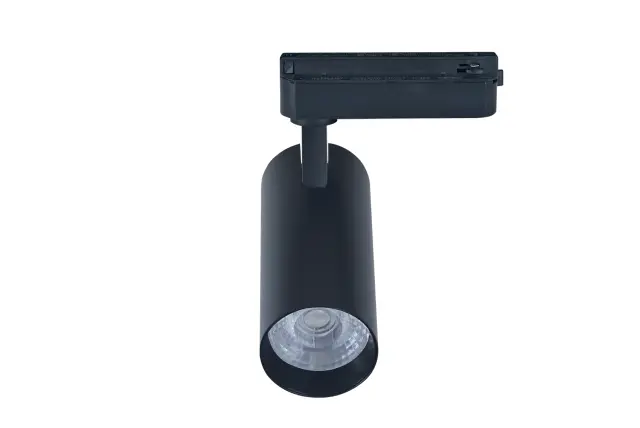 LED ΣΠΟΤ ΡΑΓΑΣ 2 ΓΡΑΜΜΩΝ 20W 230V 4000K 36° ΜΑΥΡΟ