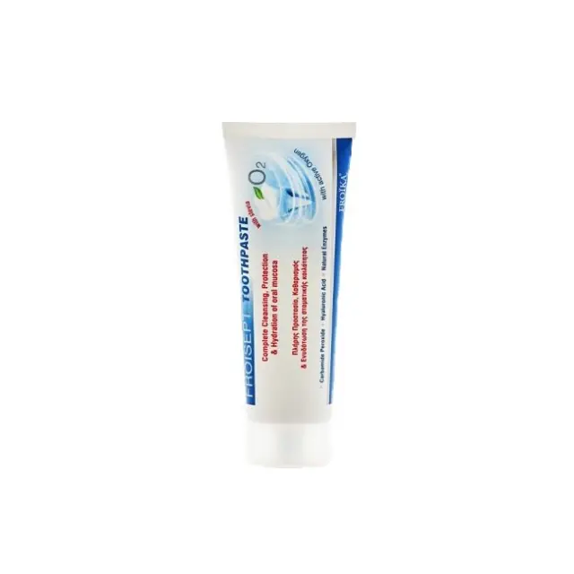 FROIKA Froisept Toothpaste Ολοκληρωτική Προστασία με Ενεργό Οξυγόνο και Στέβια 75ml