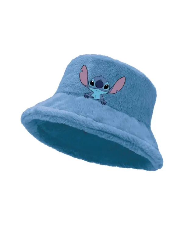 Stitch Λουτρινο Καπελο plush fishermans hat one size (54-56 cm)