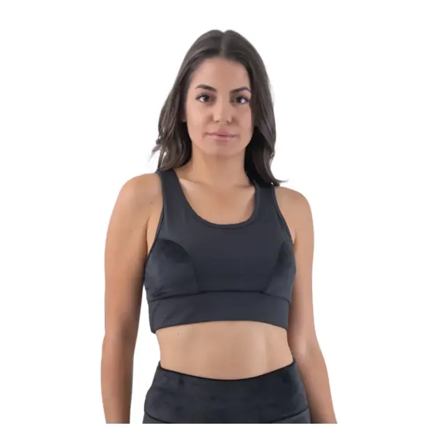 MyWrap Γυναικείο Μπουστάκι Velvet, Χρώμα Μαύρο