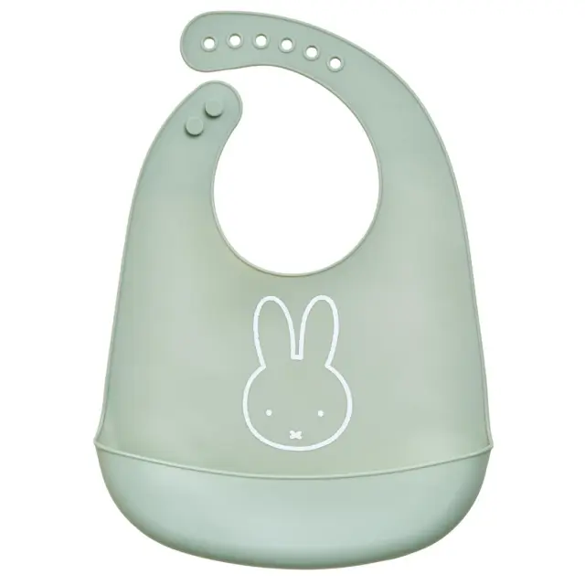 Σαλιάρα Σιλικόνης Miffy Green KOKO 2