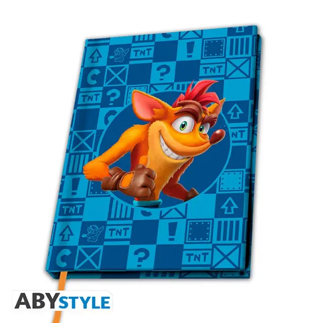 Σημειωματάριο CRASH BANDICOOT - A5 Notebook "Crash + Coco" -ABYNOT089