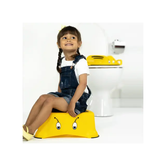 MYCARRYPOTTY My Little Step Stool - Εκπαιδευτικό σκαλοπατάκι / Μελισσούλα κίτρινη