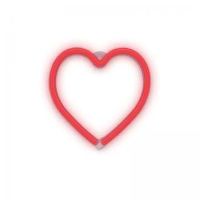 Neon LED Forever Light LNEO7 HEART (USB/Μπαταρίας & On/Off) Κόκκινο N64428 2
