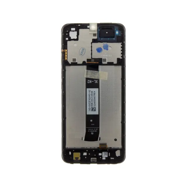 LCD Display + Touch Unit + Front Cover for Xiaomi Redmi A2/A2+ Black (Service Pack) 2