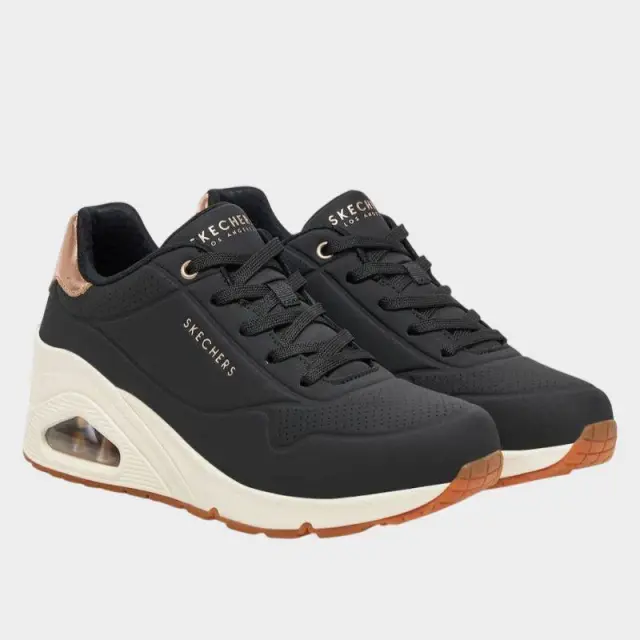 Sneaker Skechers Uno Wedge 177520-BLK Μαύρο - 36.5 2