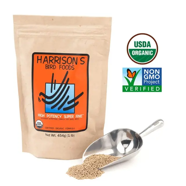 Harrison’s High Potency Super Fine - Ενισχυμένα Pellets για Μικρόσωμα Πτηνά - 454g