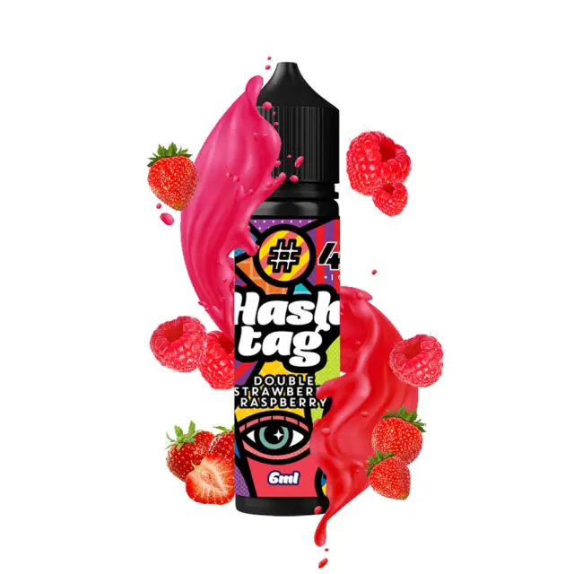 Hashtag Double Strawberry Raspberry Ice #43 6ml/60ml FS