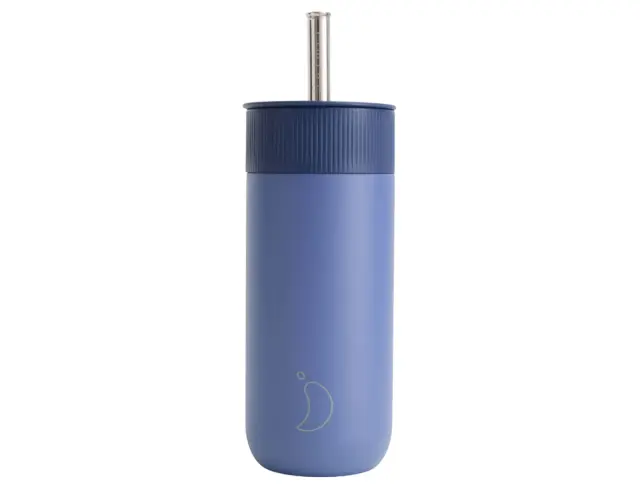 Ποτήρι Θερμός 2 σε 1 Series 2 Switch Chilly's με καλαμάκι, χωρητικότητα 500ml - Whale Blue