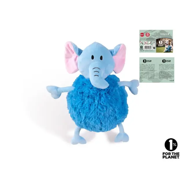 Vadigran Dog Toy Plush Belly Elephant Λούτρινο Παιχνίδι 28cm 2