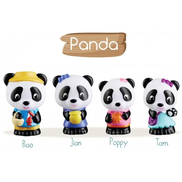 Klorofil Οικογένεια "Panda" 4τμχ. (1,5+ ετών) 700304F