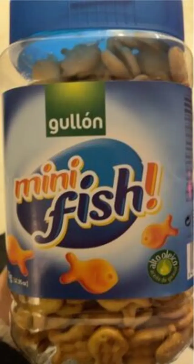 Gullon Crackers Mini Fish 350gr