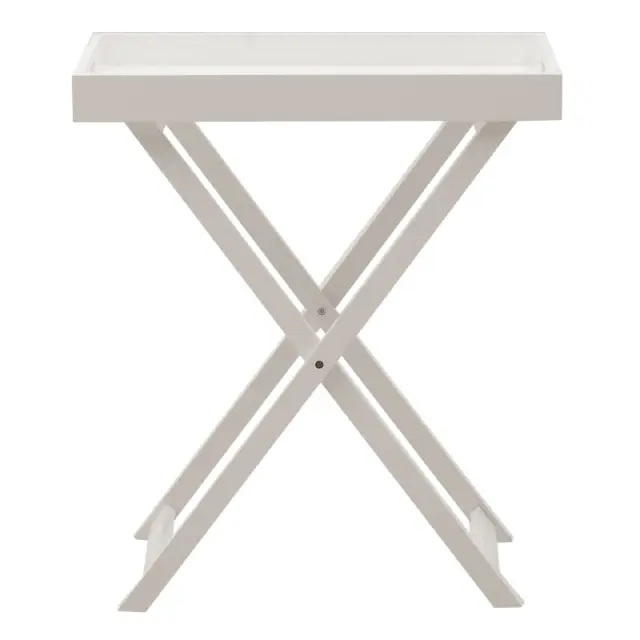 Δισκοτράπεζο Εκρού Ξύλο 58x39x66cm 6-50-590-0006 2