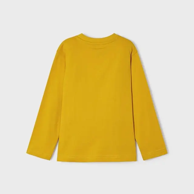 Baby 6 μηνών έως 4 ετών Μπλούζα σταμπωτή Better Cotton μουσταρδί - 3Ε 3