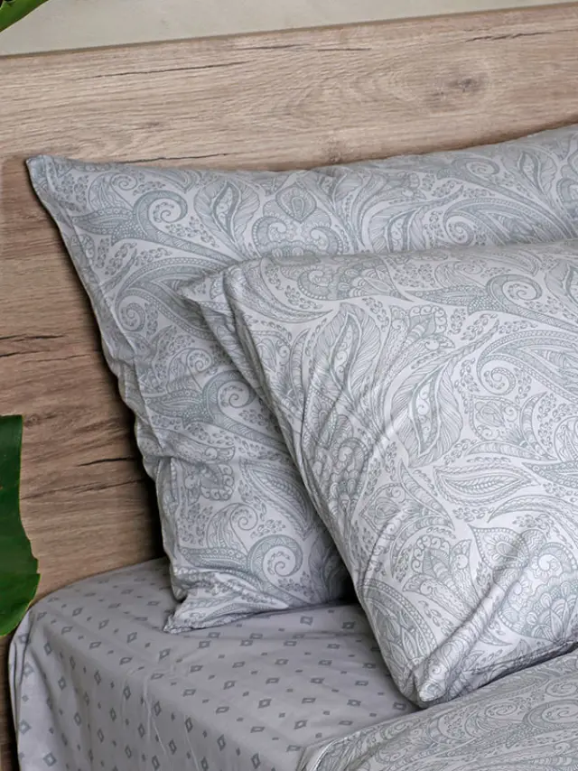 Σετ Σεντόνια Cotton Feelings 2040 Grey King Size (260x270) Sunshine 3