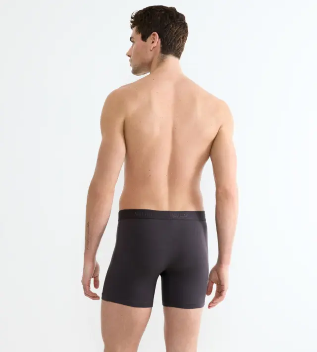 Sloggi Men SLG Base Shorts Συνδυασμός Μπλε Γκρι 2-Pack 3