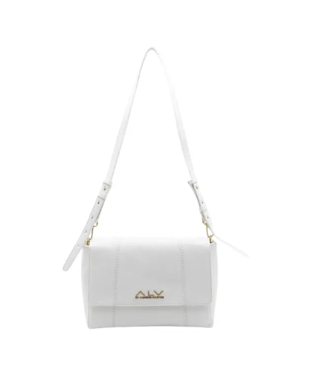 ALV By Alviero Martini - Γυναικεία Τσάντα Messenger Diana ALVB13004-875 Λευκό