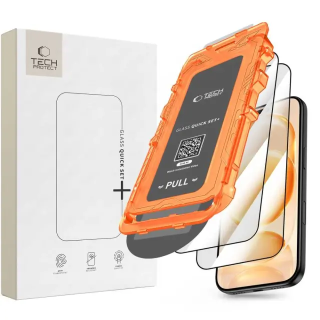 Tech-protect Quick Set+ 2-pack iPhone 17 Pro Max / 18 Pro Max Black