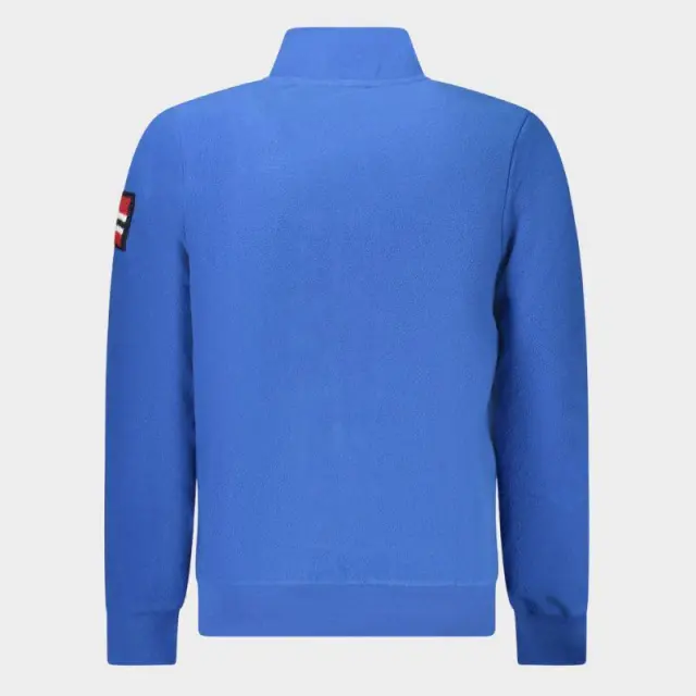 Norway Nautical School - Ανδρική Ζακέτα Φούτερ Fleece 859532-BLUETT Μπλε - 3XL 2