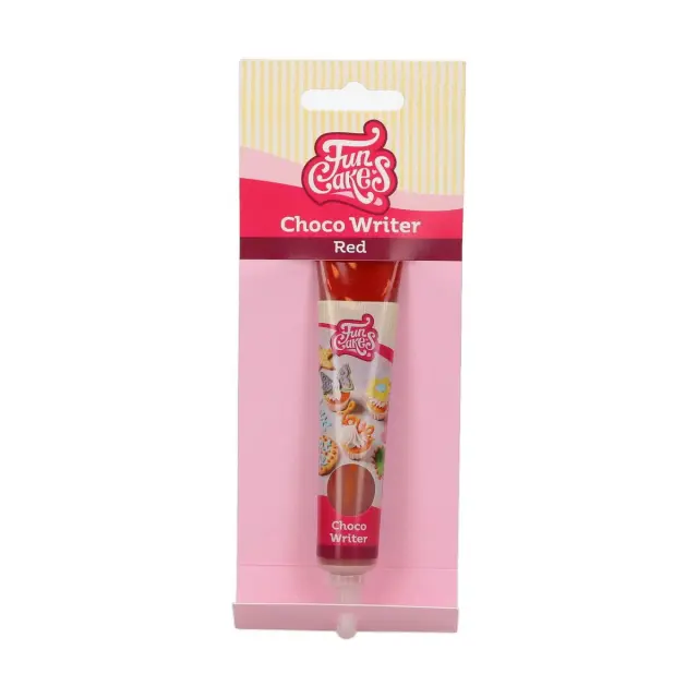 FunCakes Choco Writer - Κόκκινο - 25γρ.