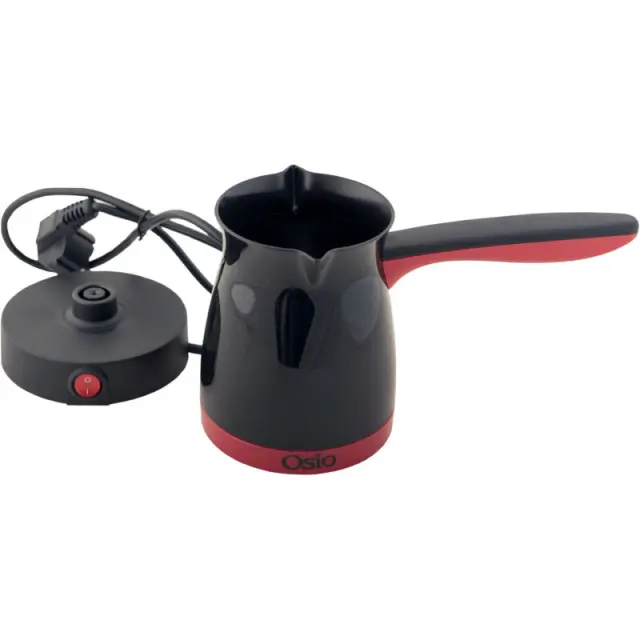 Μπρίκι Ελληνικού Καφέ Ηλεκτρικό 250ml 1000W 360° OSIO OCP-2502BR 2