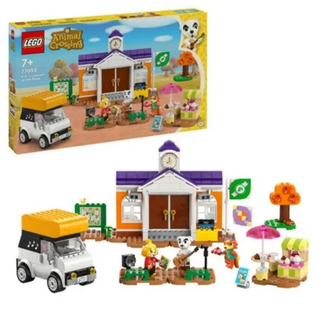 LEGO Animal Crossing Animal Crossing-Concert at the Plaza για 7+ Ετών 550τμχ