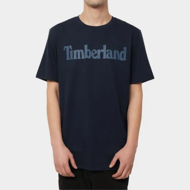 Timberland - Ανδρικό T-shirt TFO SS Linear Tee TB0A2BRN-Z02 Μπλε - 2XL