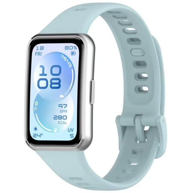 Λουράκι Σιλικόνης για Huawei Band 11/11 Pro-Light Blue OEM