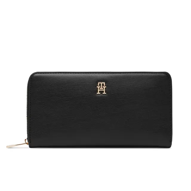 Γυναικείο Σετ Δώρου Πορτοφόλι+Μπρελόκ Tommy Hilfiger Large AW0AW18956-BDS Μαύρα Μαύρο - One Size 2