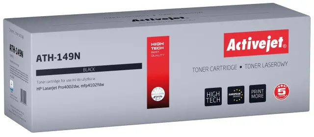 Activejet ATH-149N Toner (replacement for HP 149A HP149A W1490A Supreme 2,900 pages black)