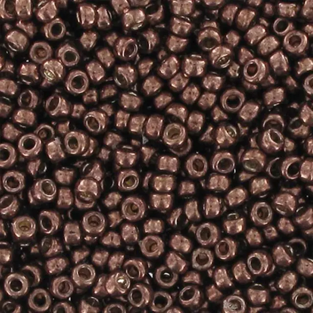 Χάντρα Miyuki Round Rocailles 8/0 - 4213 - Duracoat Galvanized Dark Mauve ~25gr