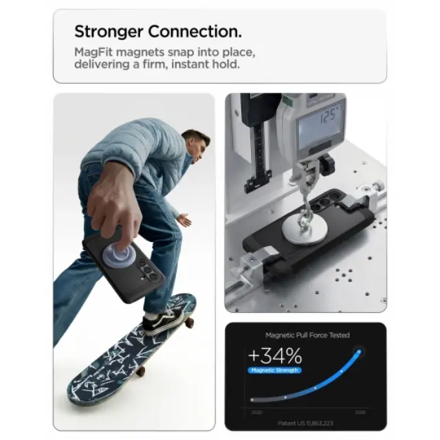 Θήκη Spigen Tough Armor για Samsung SM-A576 Galaxy A57 5G Μαύρη 3