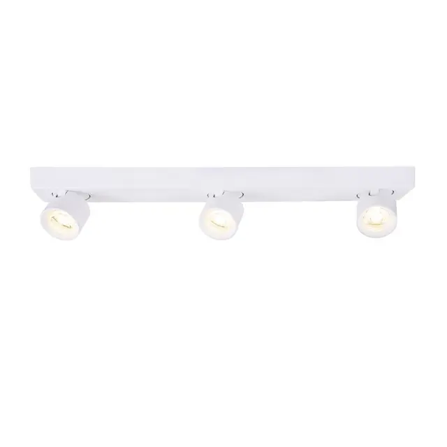 ΕΠΙΤΟΙΧΟ Φ/Σ LED 15W COB 80° 3000K 1200LM ΛΕΥΚΟ ΑΛΟΥΜΙΝΙΟ 54X7XH10CM PLUTO / RA33LEDS54WH