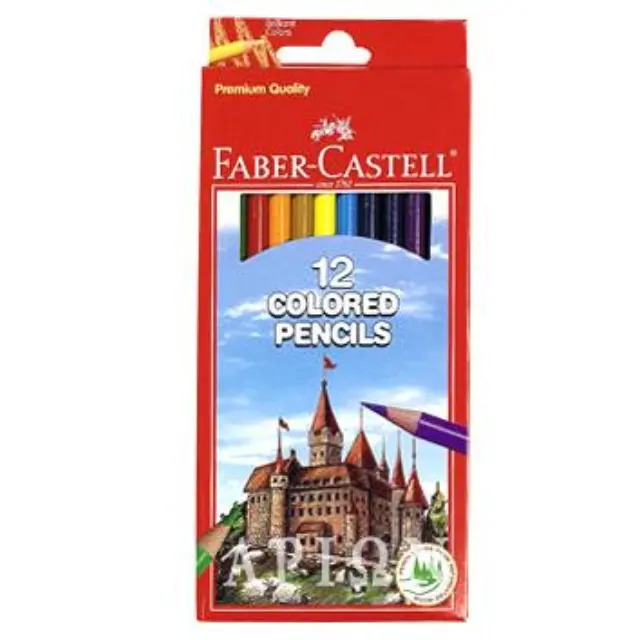 Ξυλομπογιές Faber-Castell 12 χρώματα