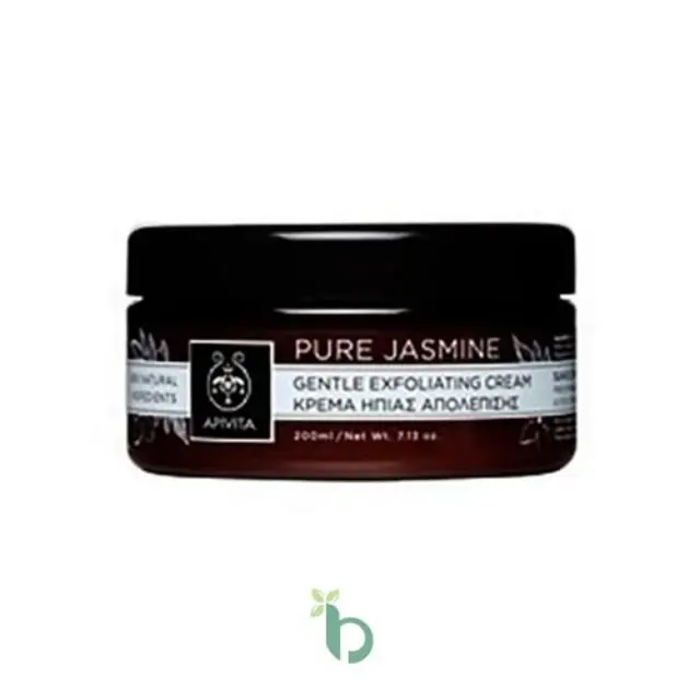 Apivita Pure Jasmine Κρέμα Ήπιας Απολέπισης 200ml