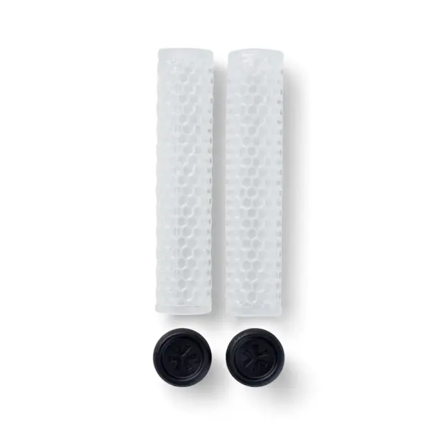 Union Honeycomb Soft Freestyle Scooter Grips - Transparent 2