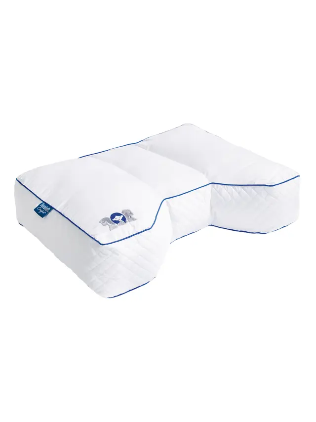 Μαξιλάρι Υπνου 40x60x14 Μέτριο White Comfort Palamaiki Duraloft 100% βαμβακερό