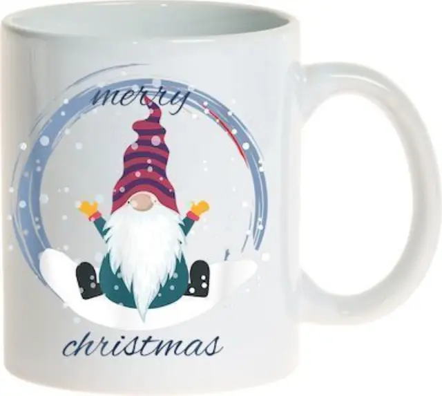 κούπα κεραμική χριστουγεννιάτικη merry christmas (κωδ. 3648)