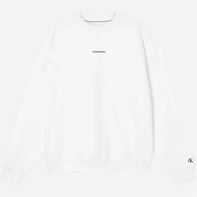 Calvin Klein - Ανδρικό Φούτερ J30J318507-YAF Λευκό - XL 2