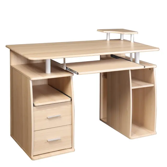 Γραφείο MDF Απόχρωση Beech EO421,1 120x55x85cm